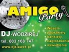 DJ Wodzirej w jedenj osobie na wesele, poprawiny i imprezę firmową.