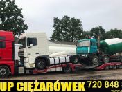 SKUP CIĘŻARÓWEK, CIĄGNIKÓW SIODŁOWYCH